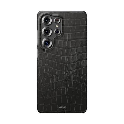 Black Croc Case