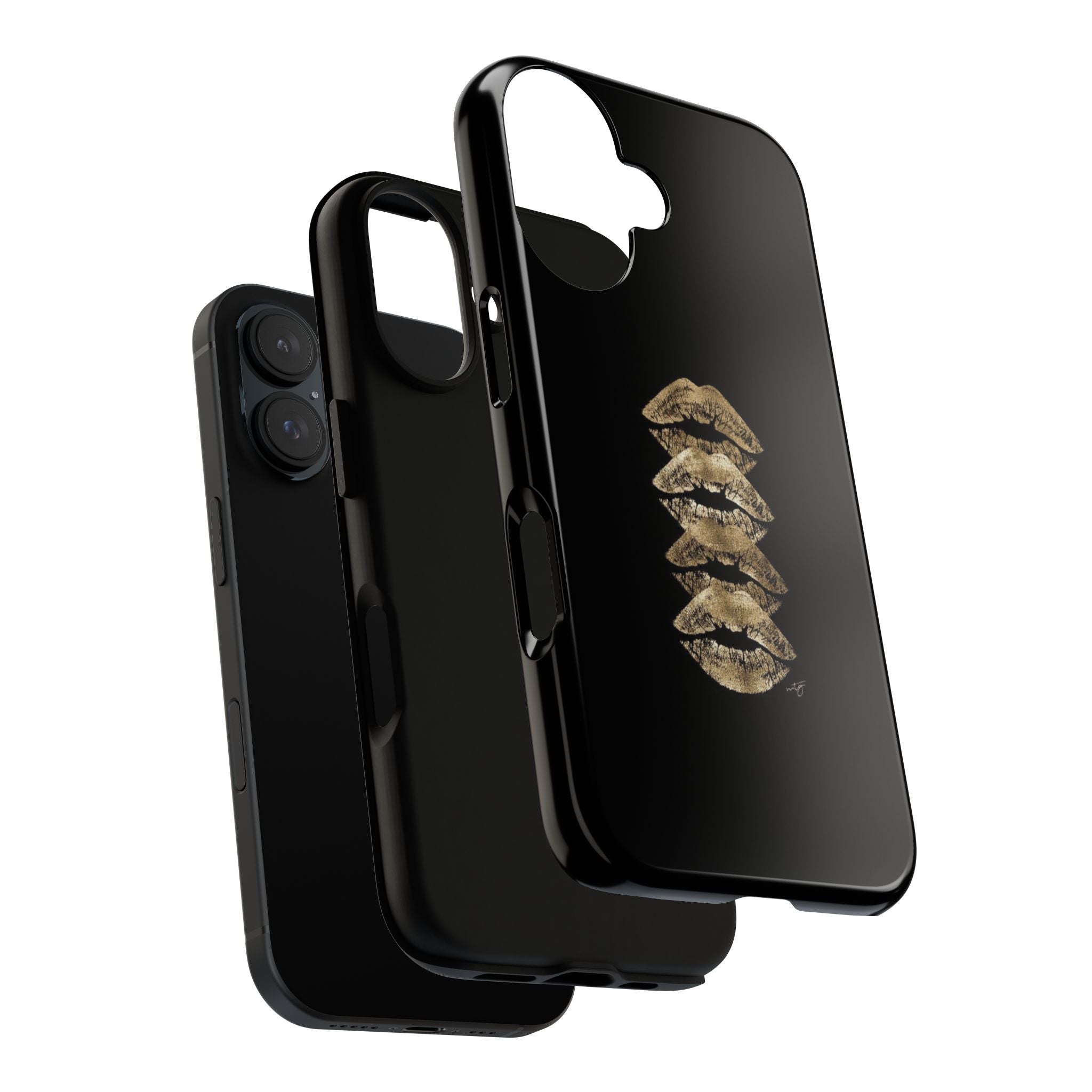 Golden Lipstick Phone Case