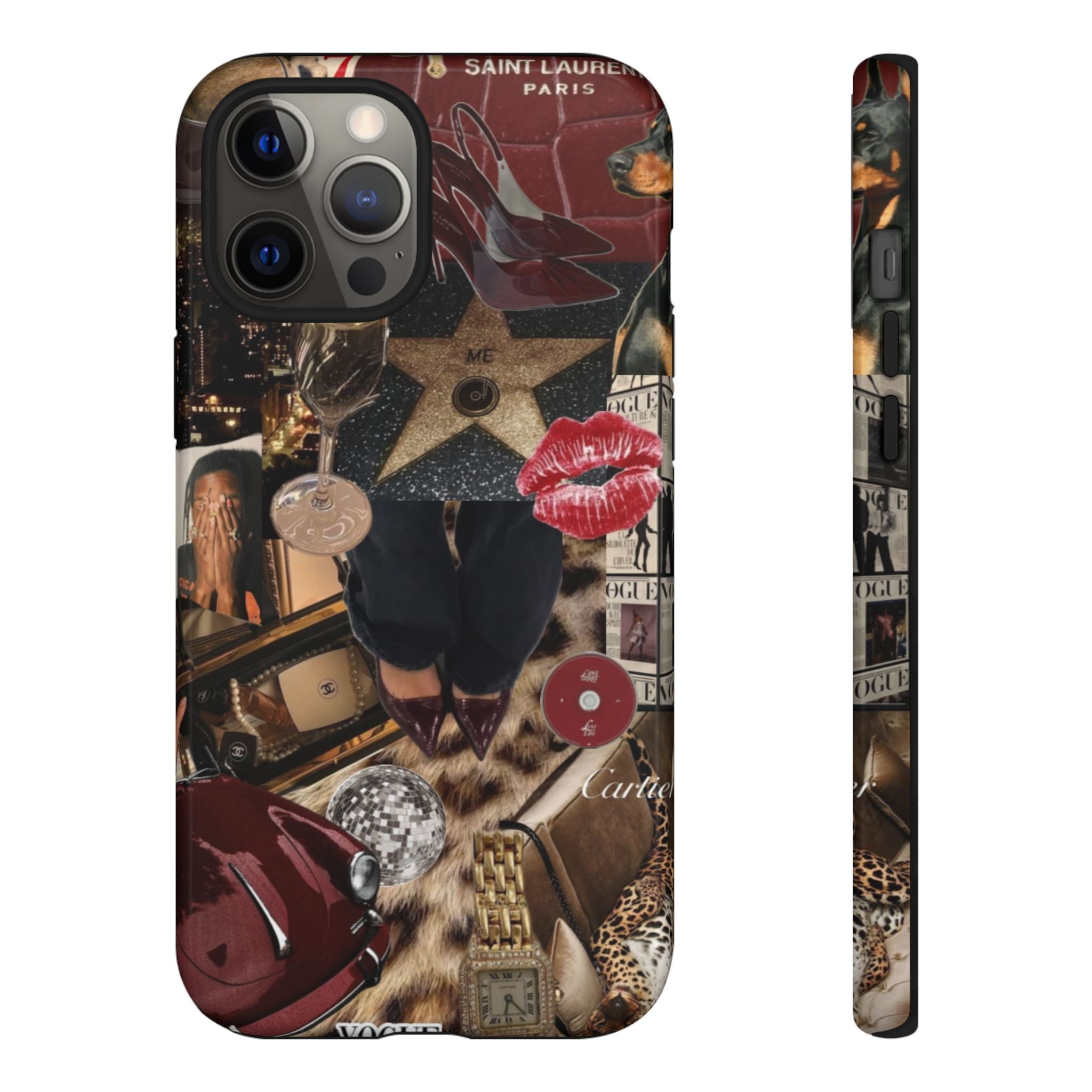 Cherry Red Aesthetic Phone Case
