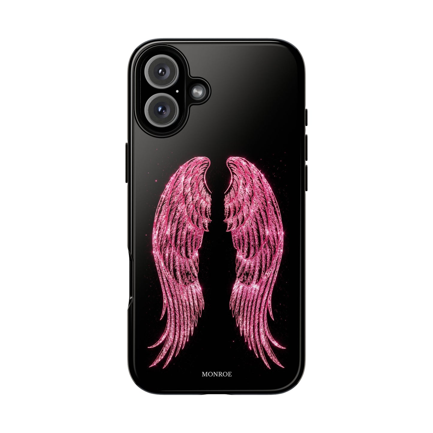 Pink Glitter Angel Tough Case