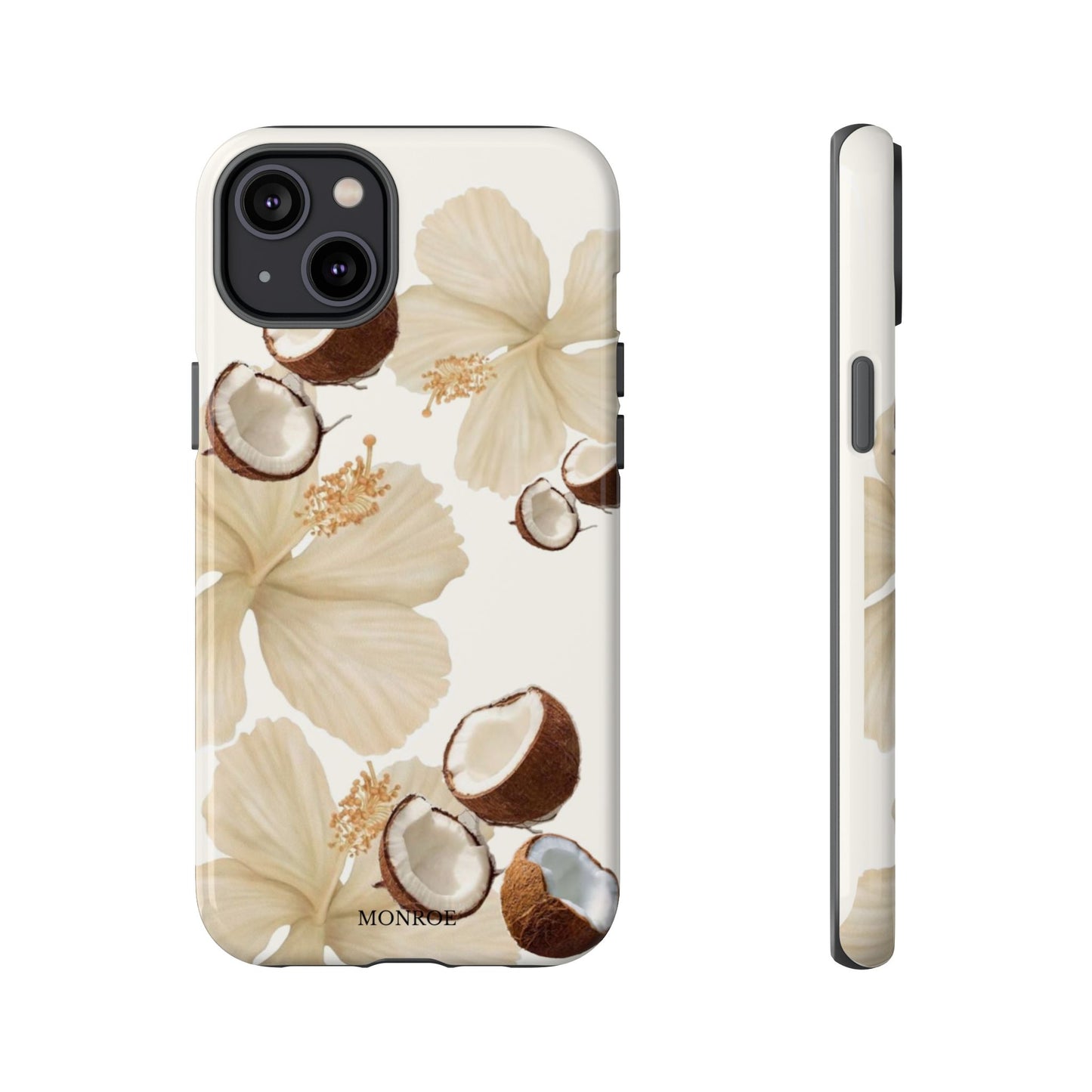Tropical Coconut Floral Tough Case