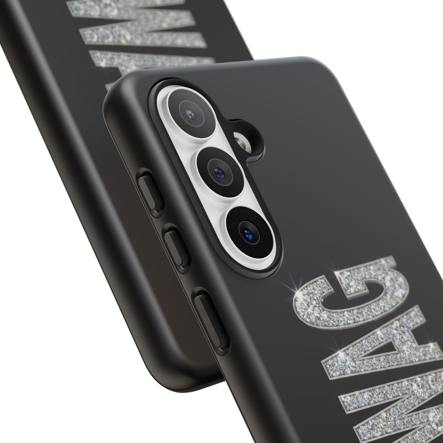 “#SWAG” Black Bling Tough Case