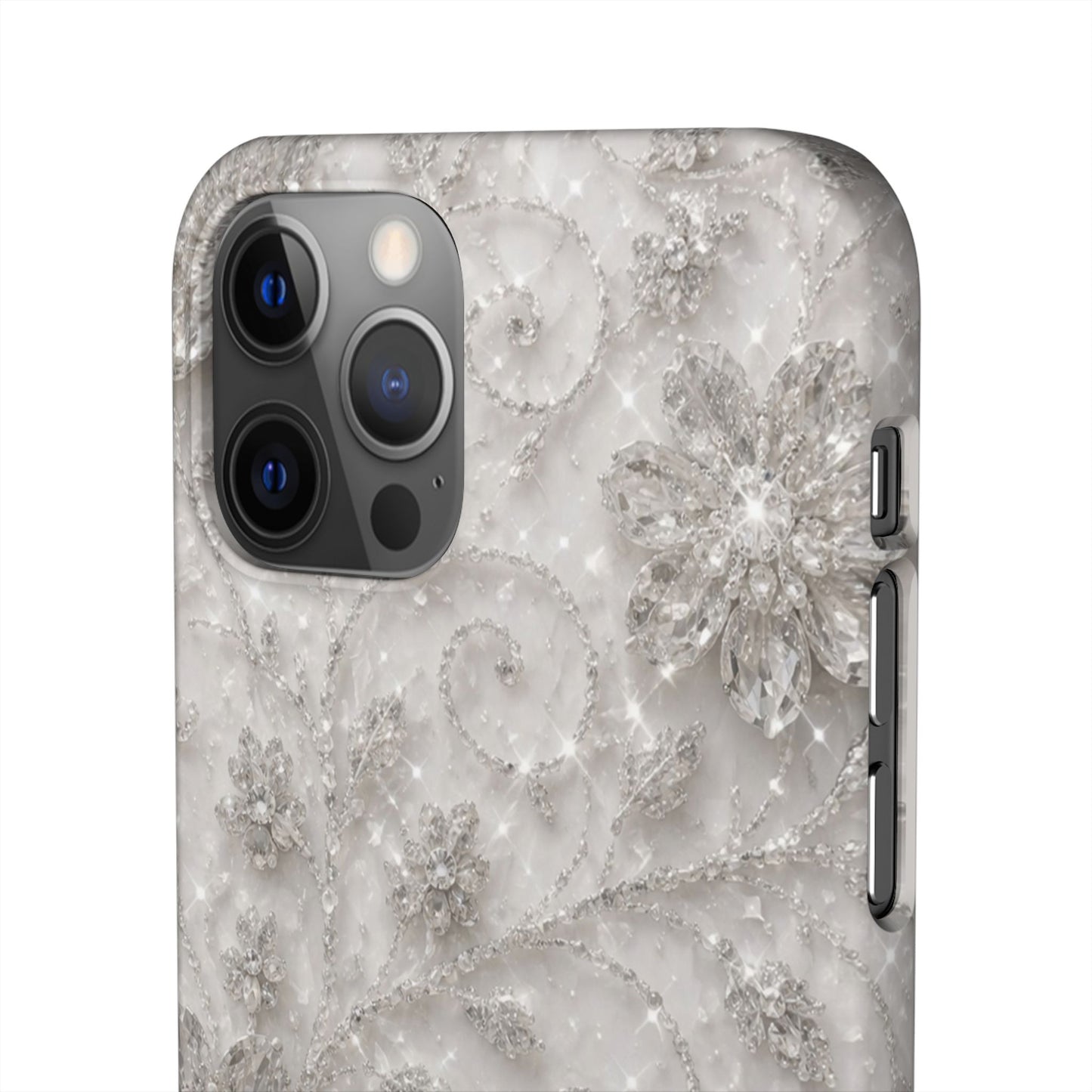 Glittery Floral Case