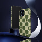Clover Checker Tough Phone Case
