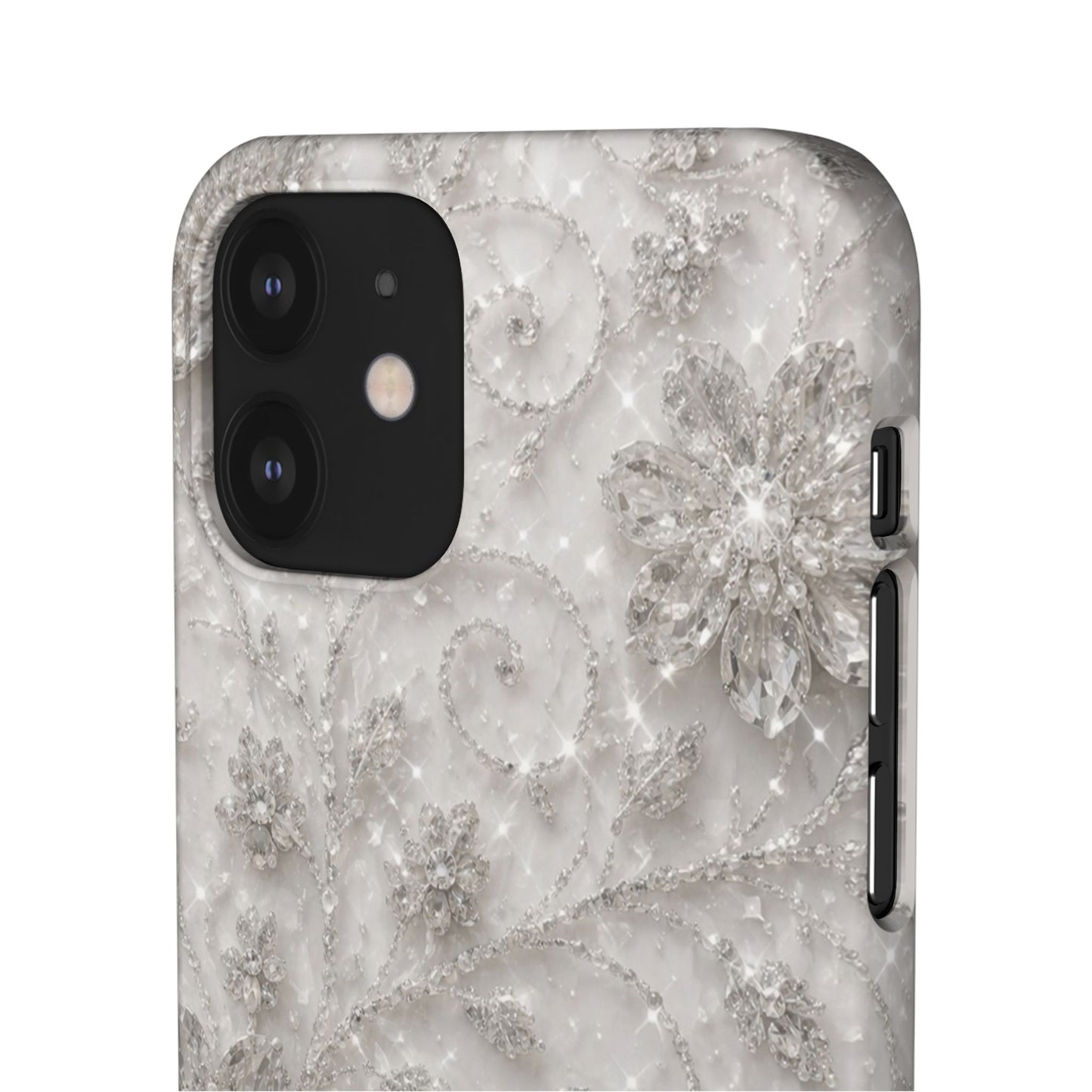 Glittery Floral Case