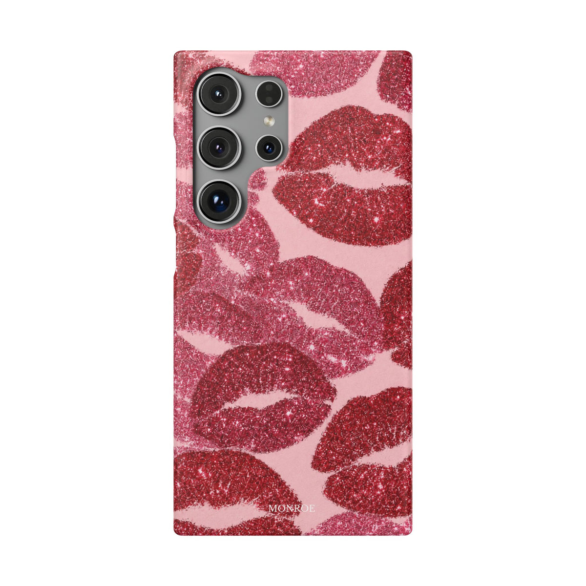 Pink Glitter Kiss Case