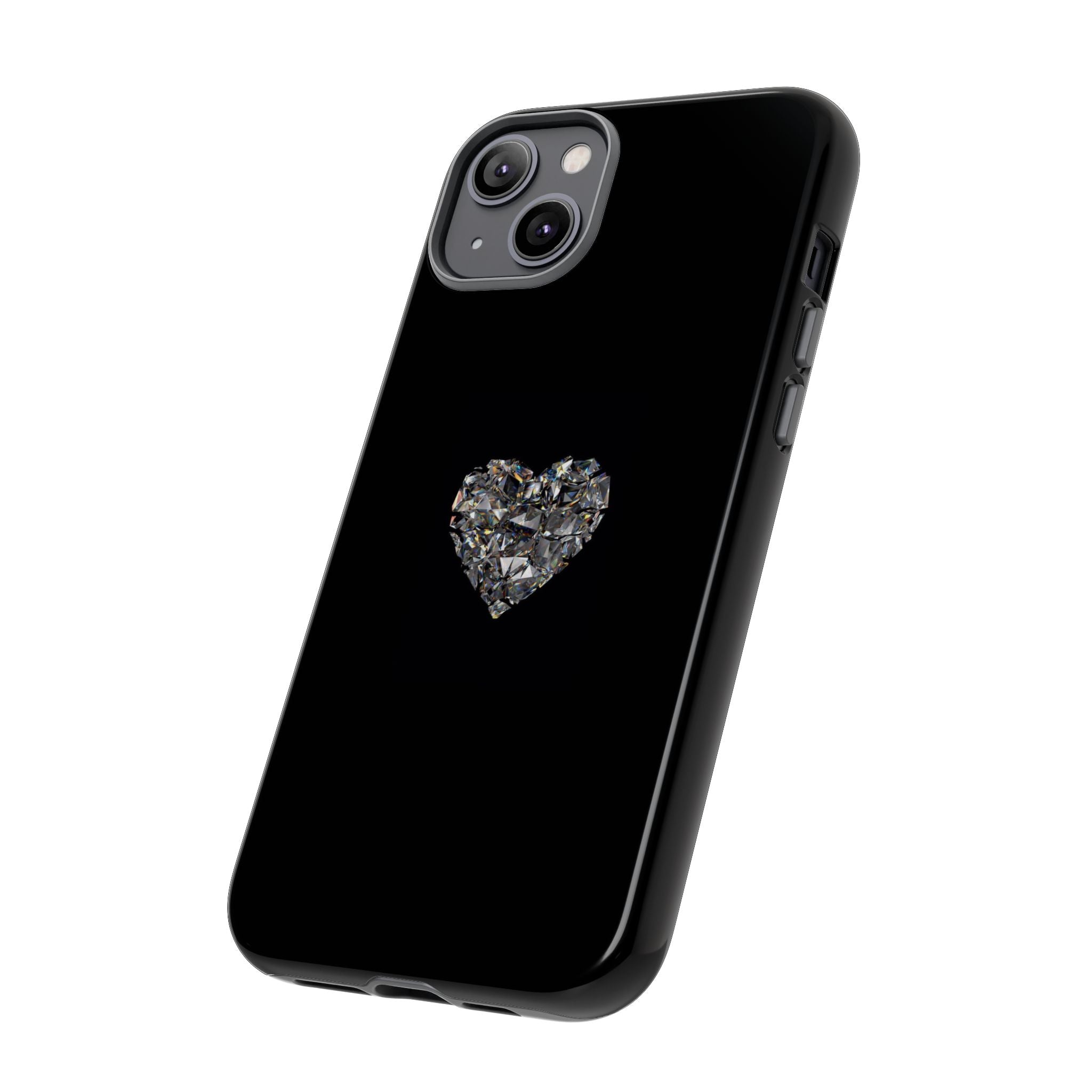 Crystal Heart Phone Case