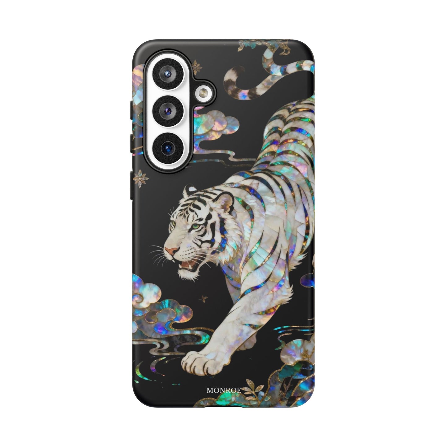 Iridescent White Tiger Tough Case