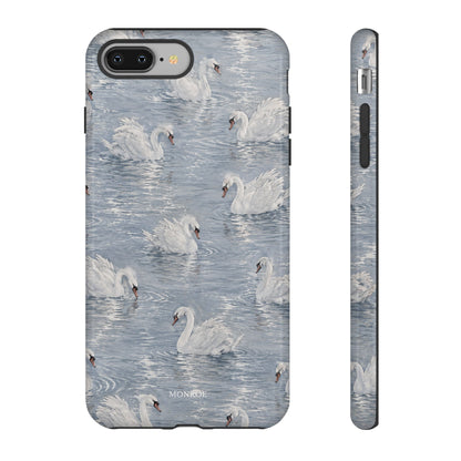 Swan Pattern Tough Case