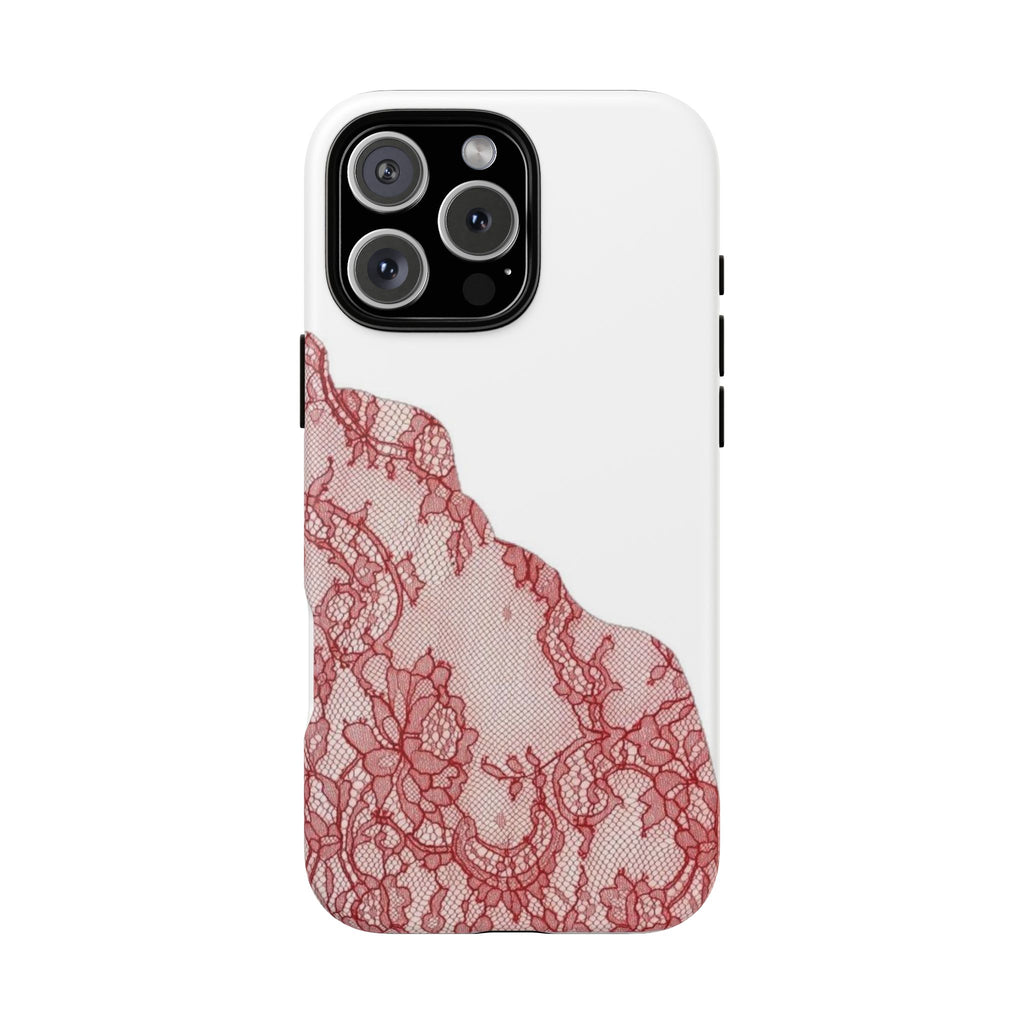Red Lace Phone Case