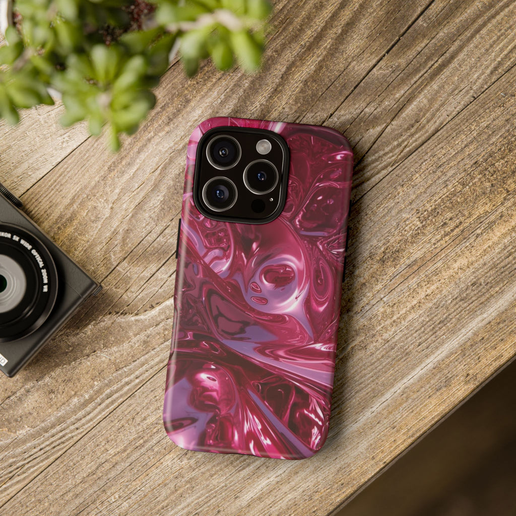 Metallic Pink Phone Case