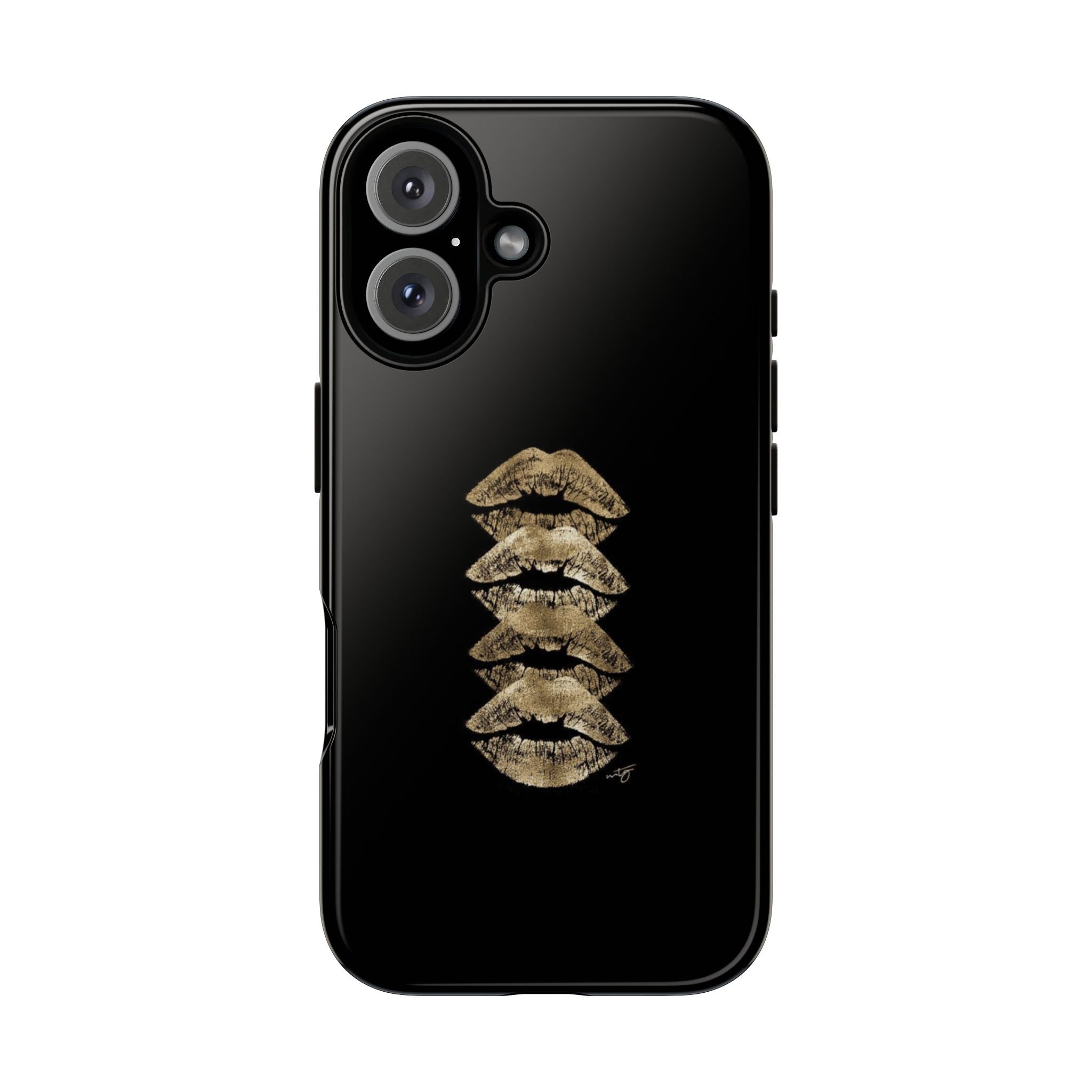 Golden Lipstick Phone Case