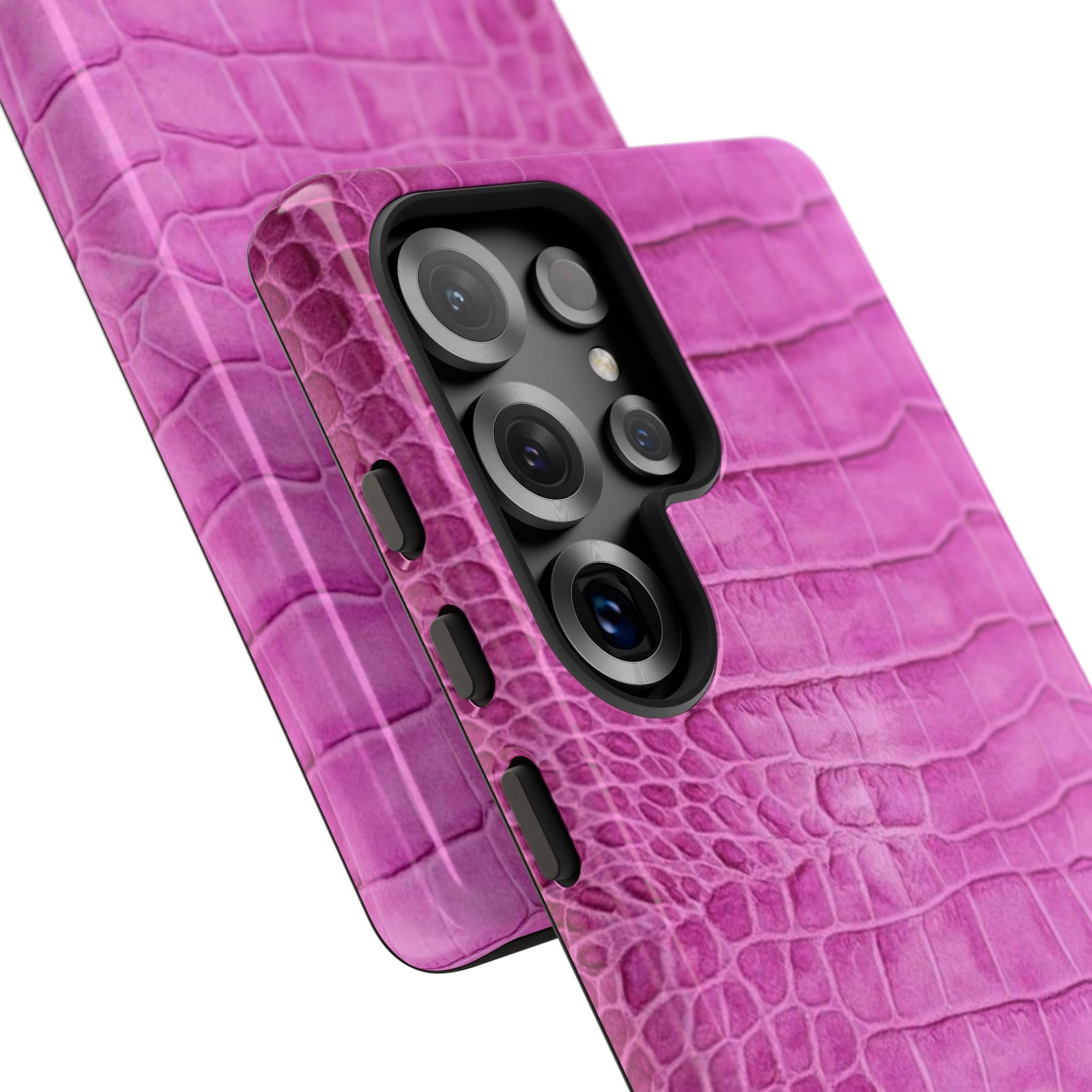 Purple Croc Phone Case