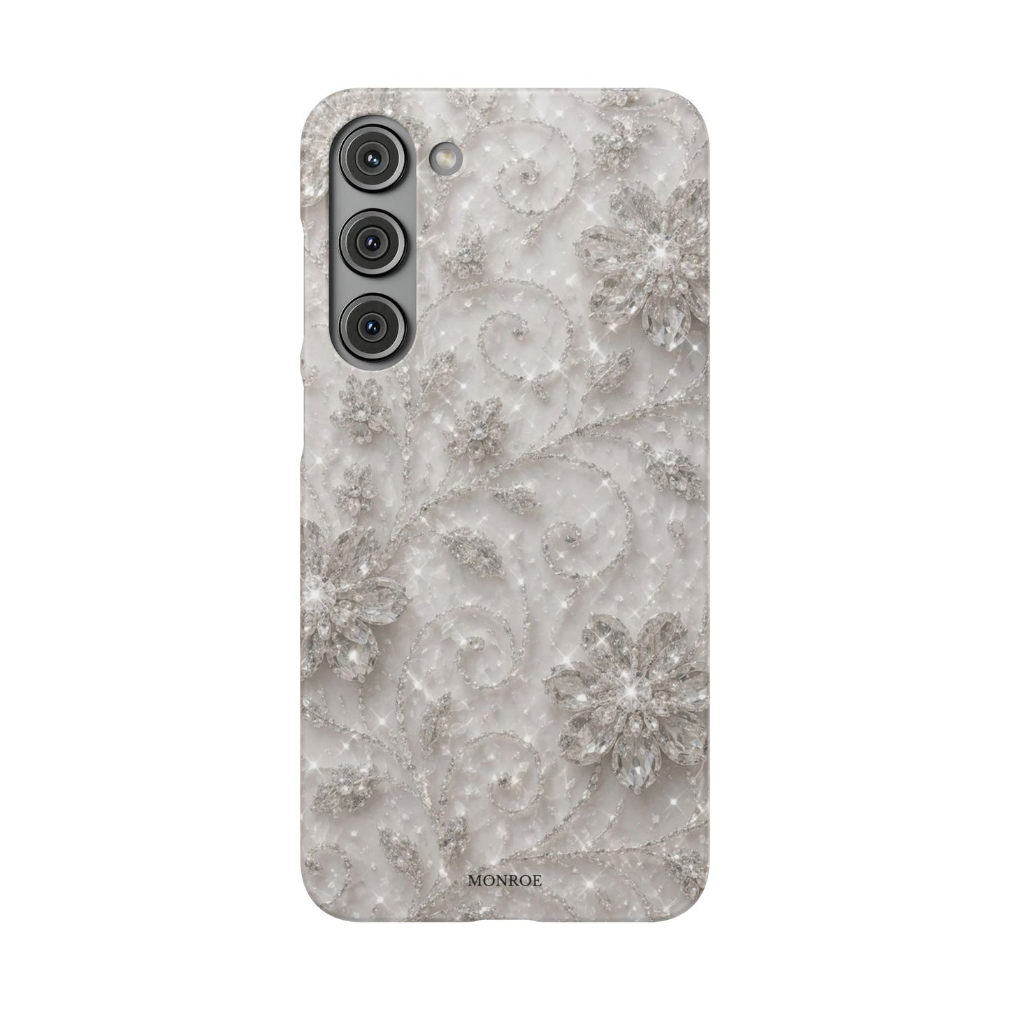 Glittery Floral Case