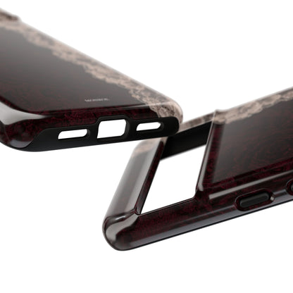 Burgundy Rose Tough Case
