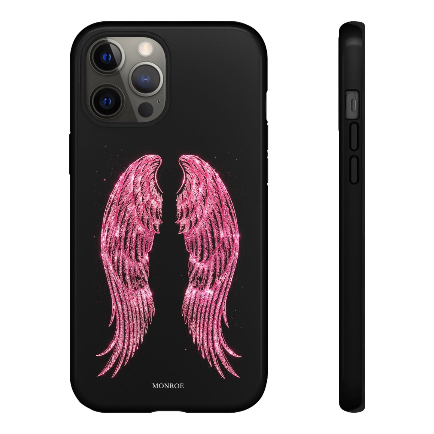 Pink Glitter Angel Tough Case