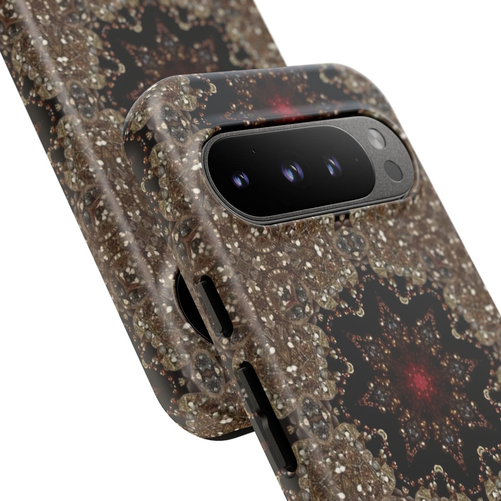 Brown Mandala Tough Protective Case