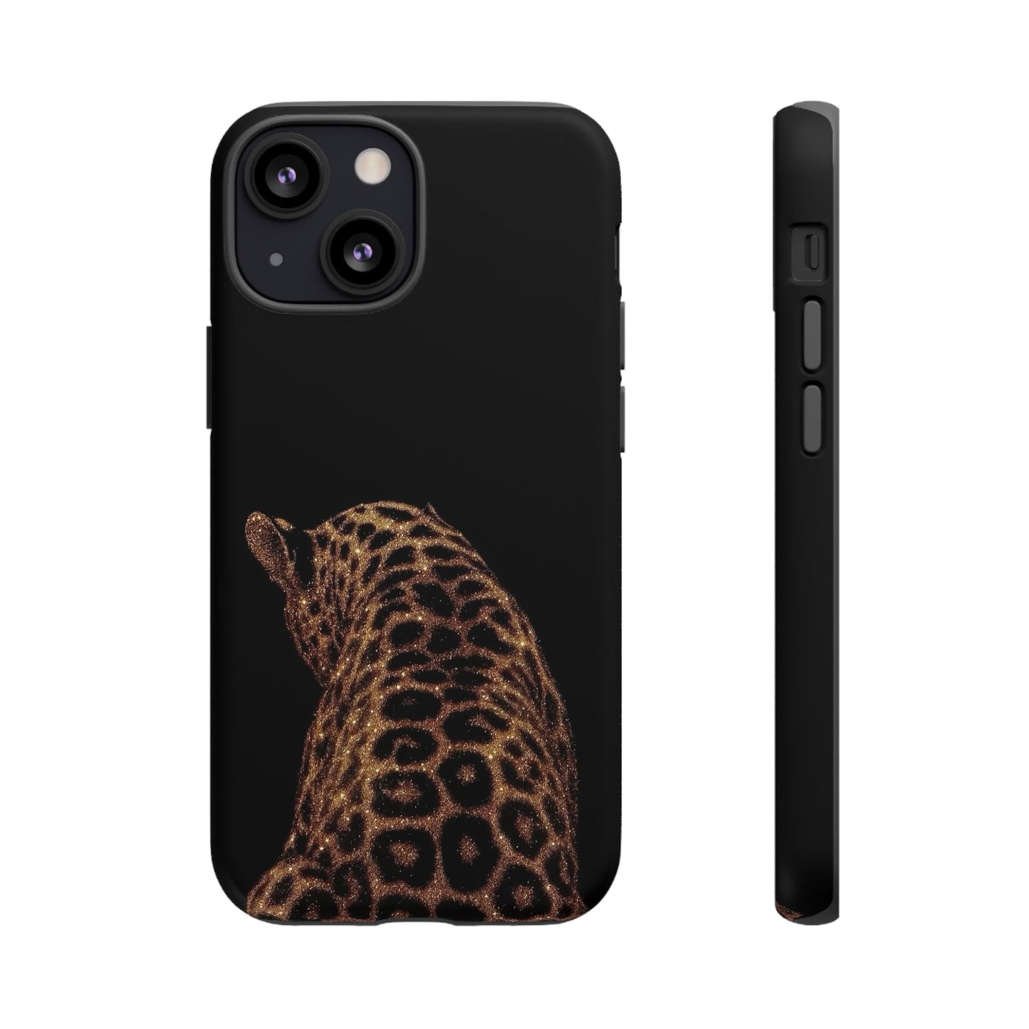 Leopard Back Tough Phone Case