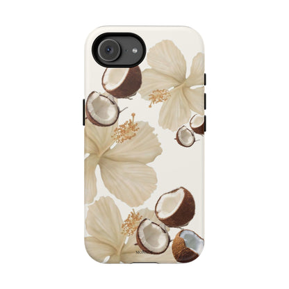 Tropical Coconut Floral Tough Case