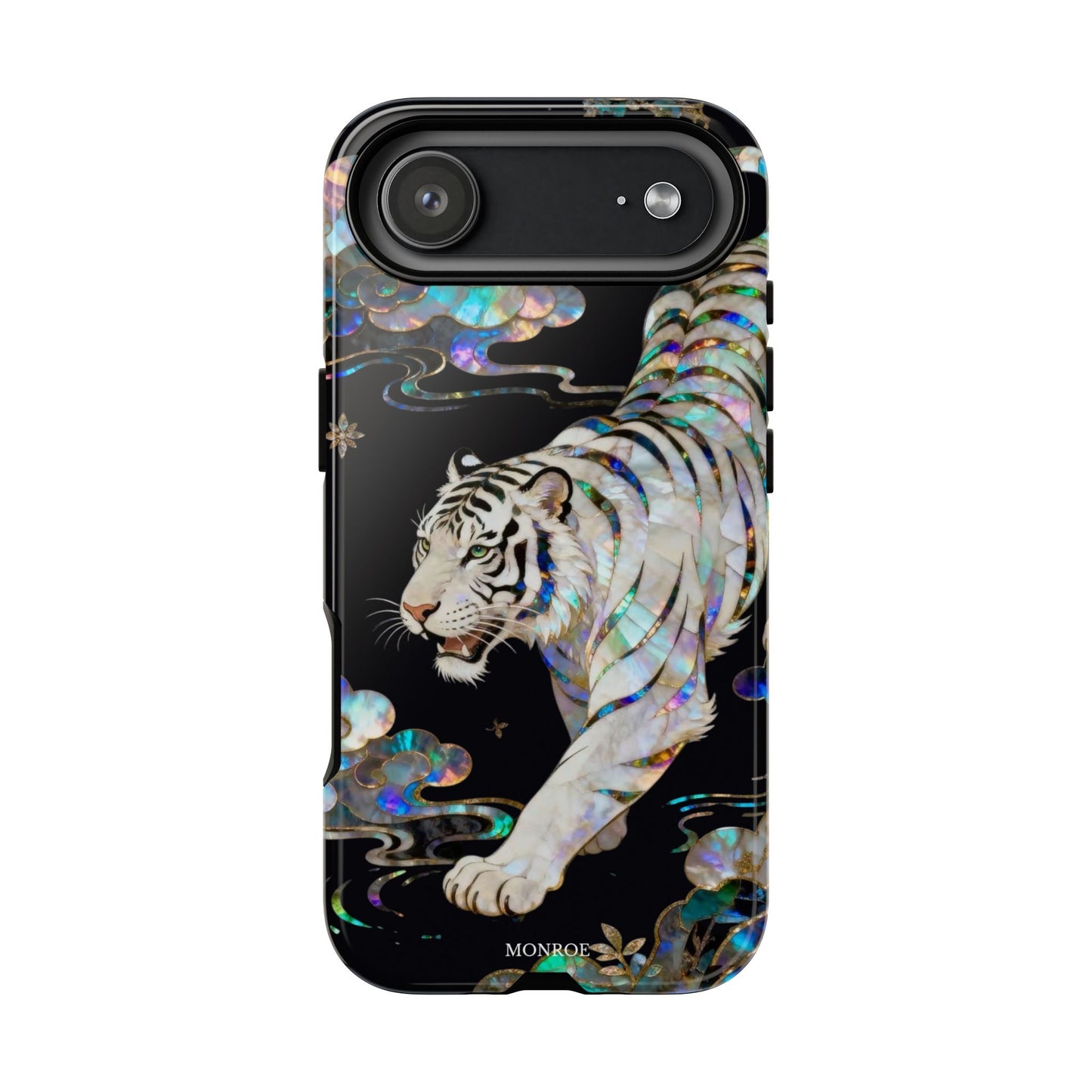 Iridescent White Tiger Tough Case