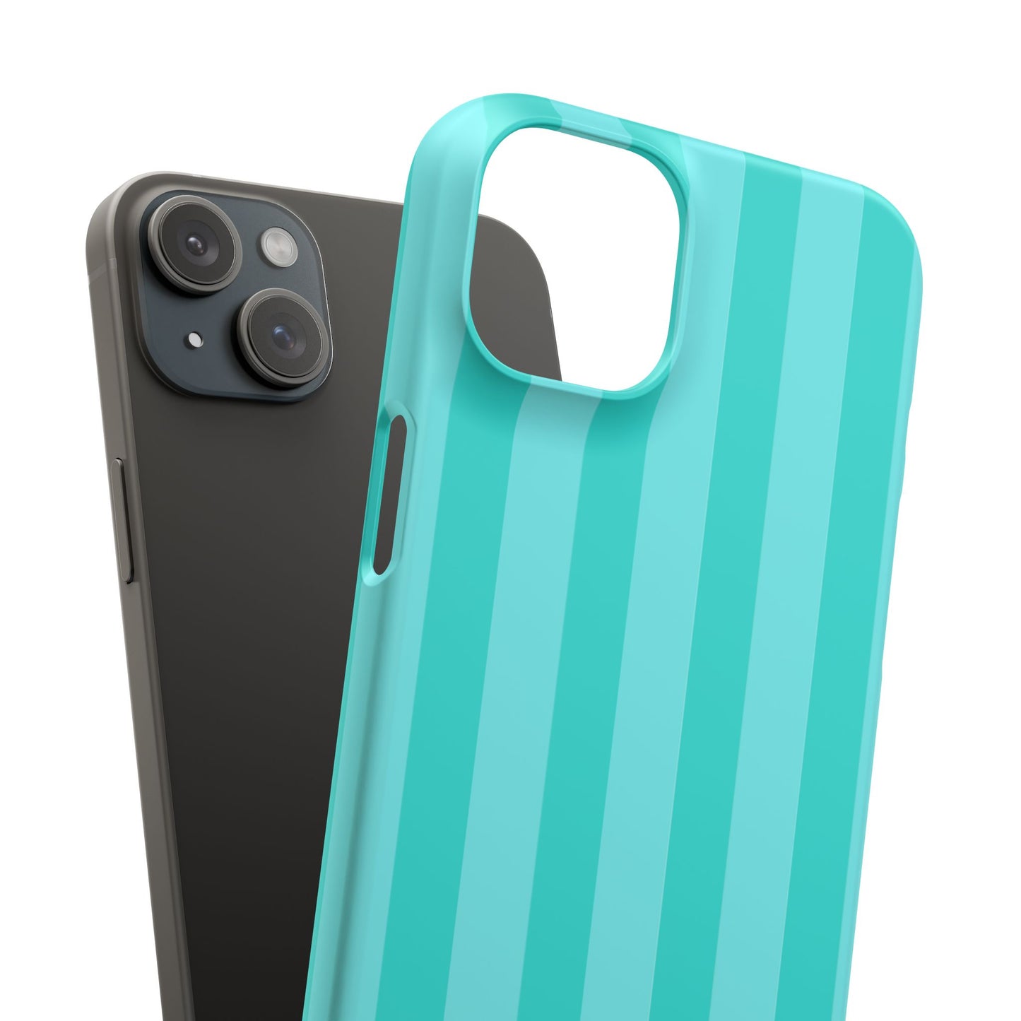Striped Aqua Case