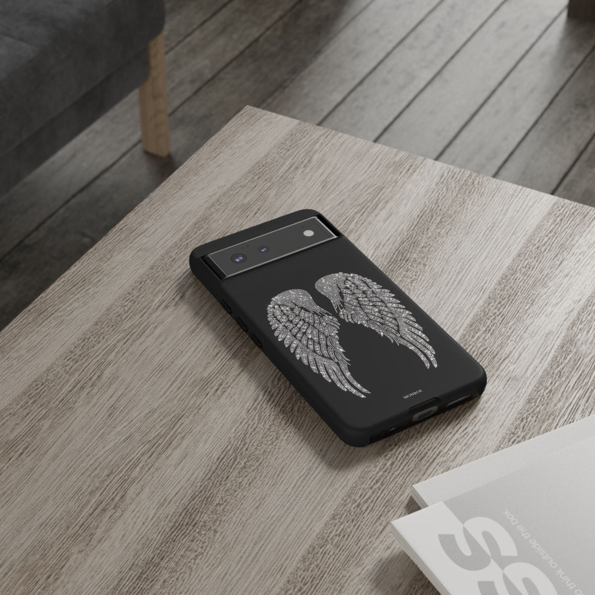 Silver Angel Wings Tough Case