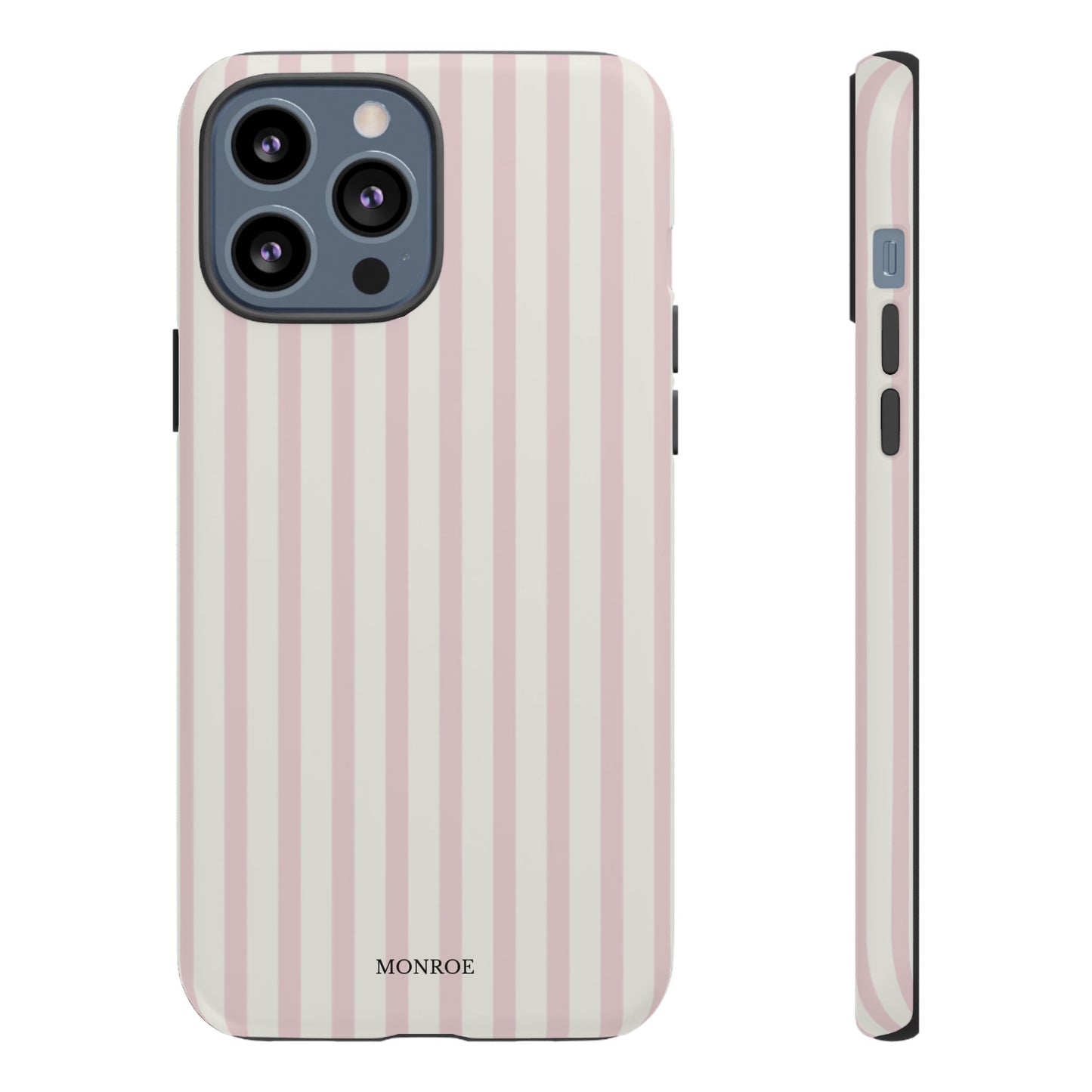 Light Pink Stripe Tough Phone Case
