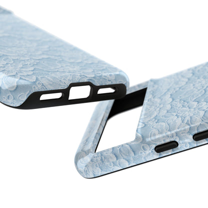 Glacier Blue Lace Tough Case