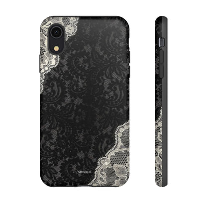 Black & White Edged Tough Case