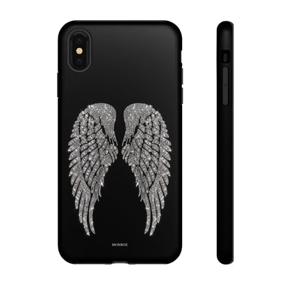 Silver Angel Wings Tough Case