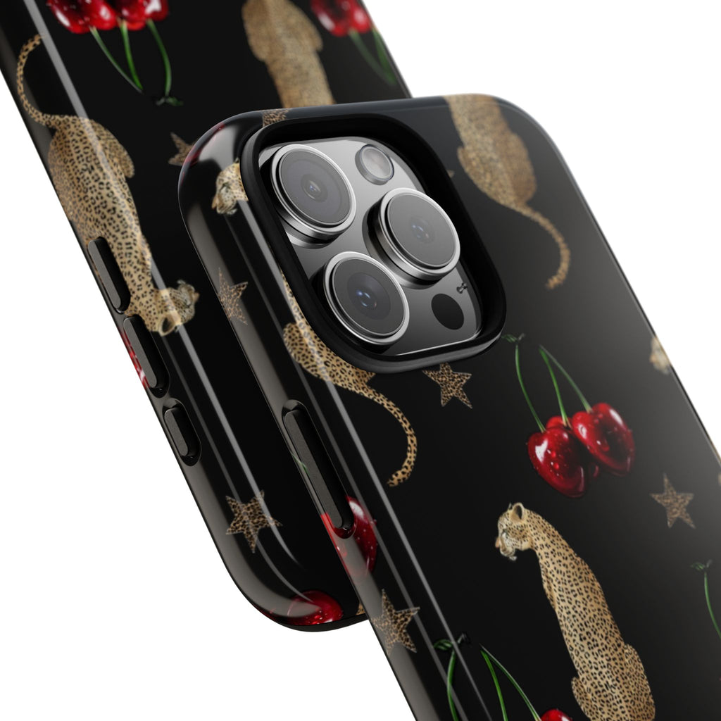 Leopards & Cherries Phone Case