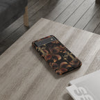 Floral Cross Pattern Tough Case