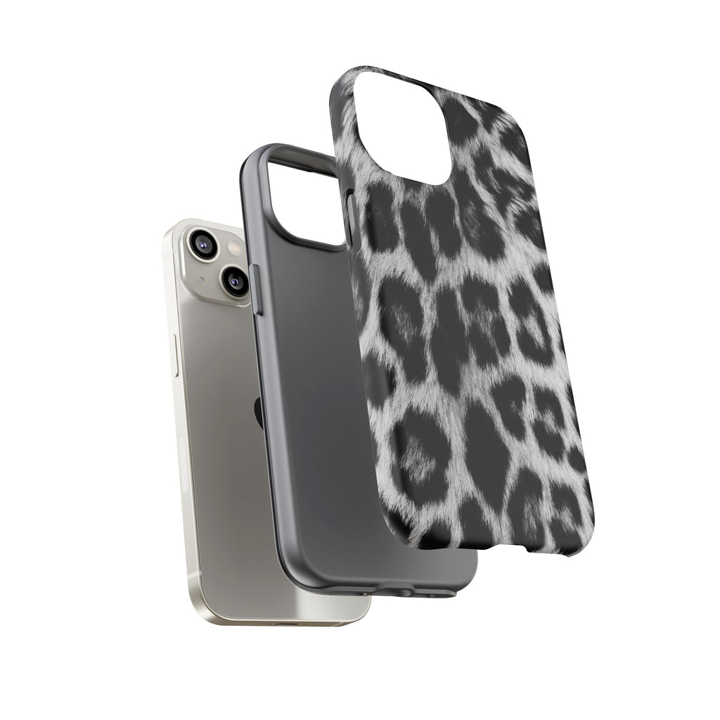 B&W Leopard Phone Case