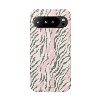 Light Pink Zebra Tough Case