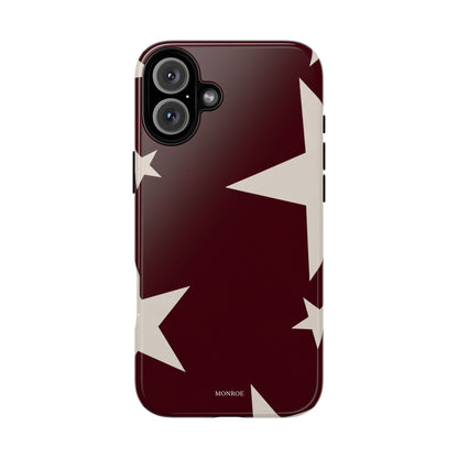 Burgundy Stars Tough Case