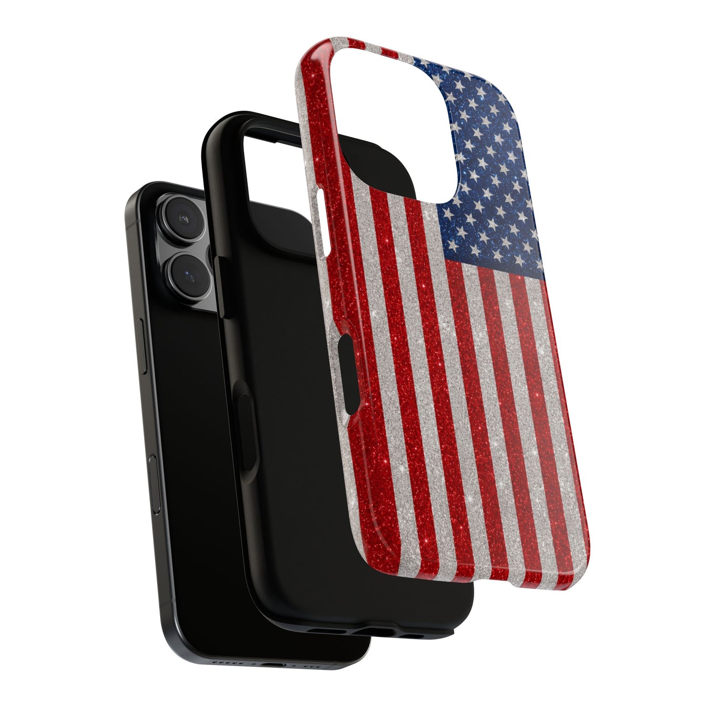 America Glitter Tough Case