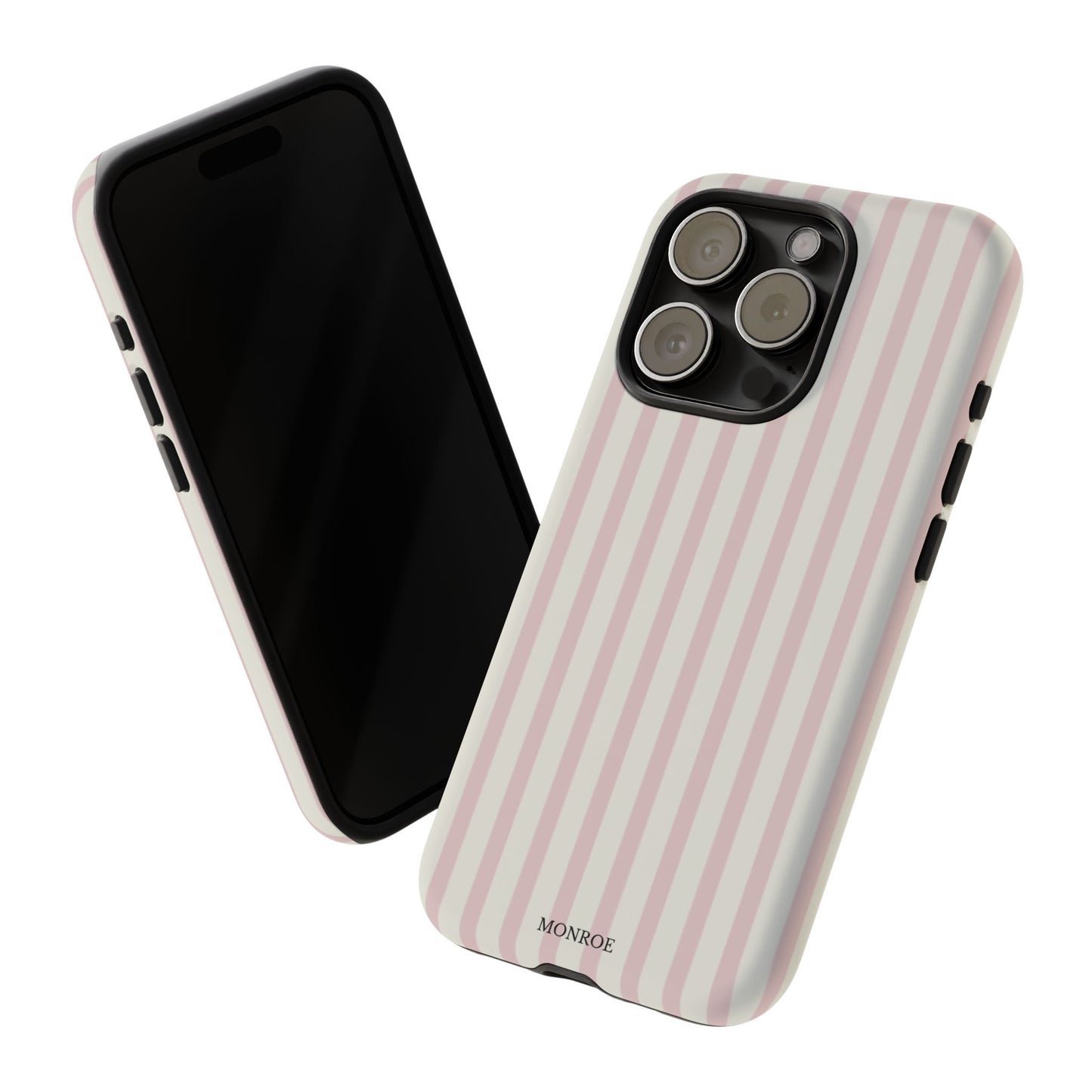 Light Pink Stripe Tough Phone Case