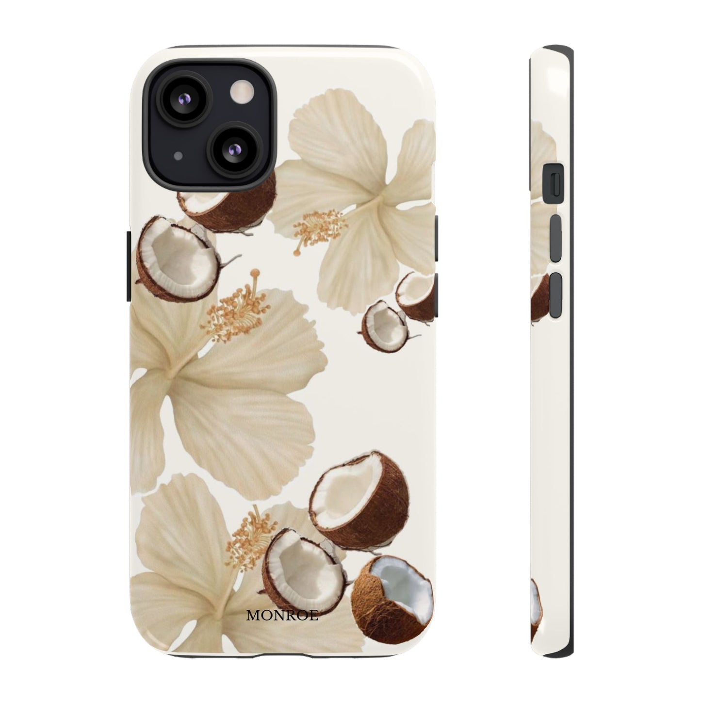 Tropical Coconut Floral Tough Case