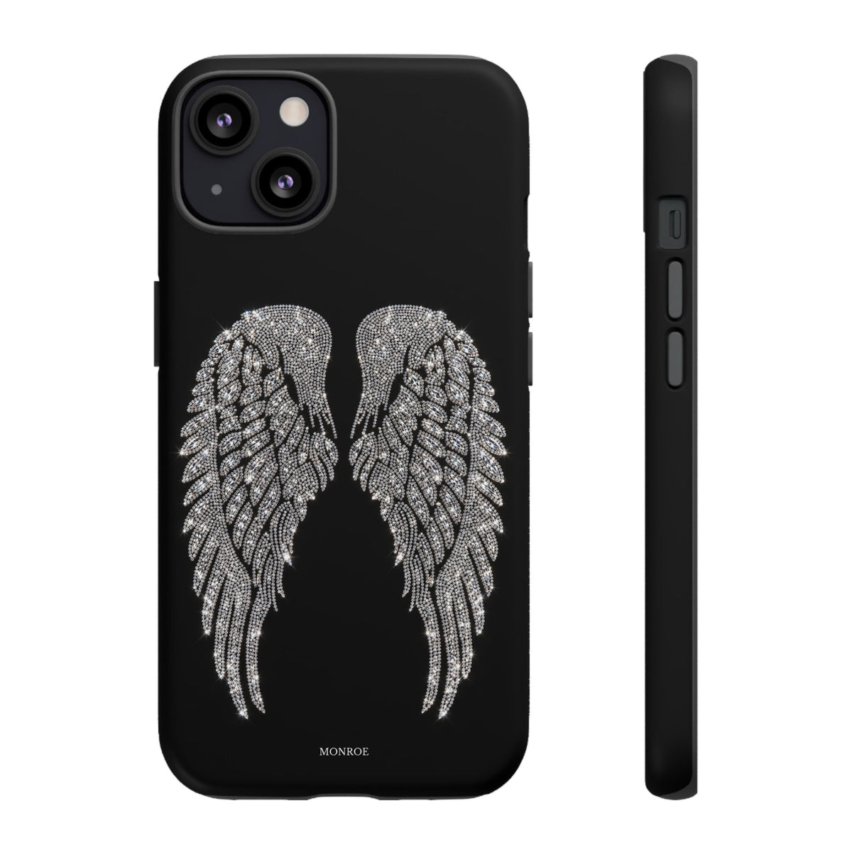Silver Angel Wings Tough Case