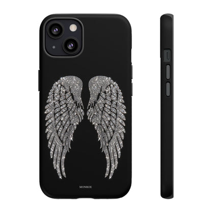 Silver Angel Wings Tough Case