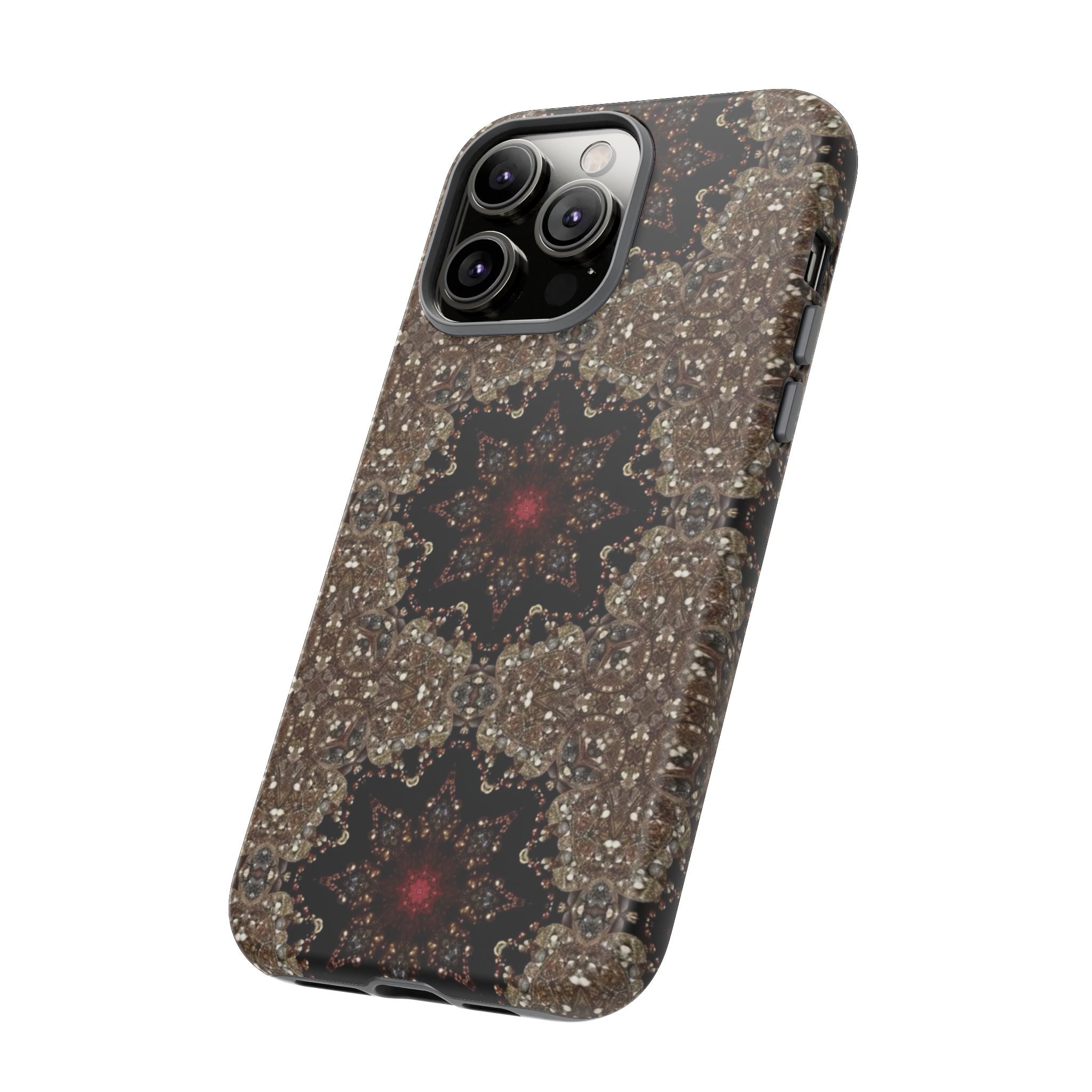 Brown Mandala Tough Protective Case