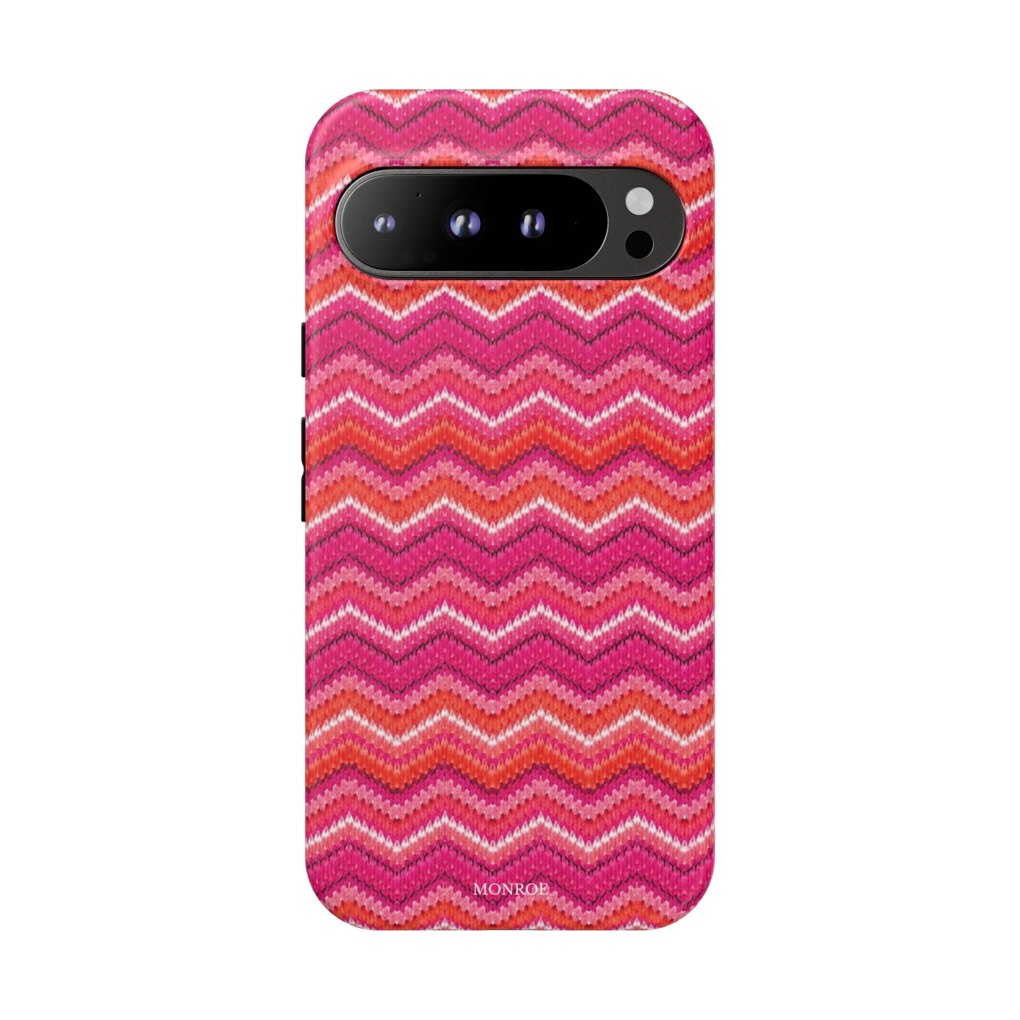 Pink Zigzag Tough Case
