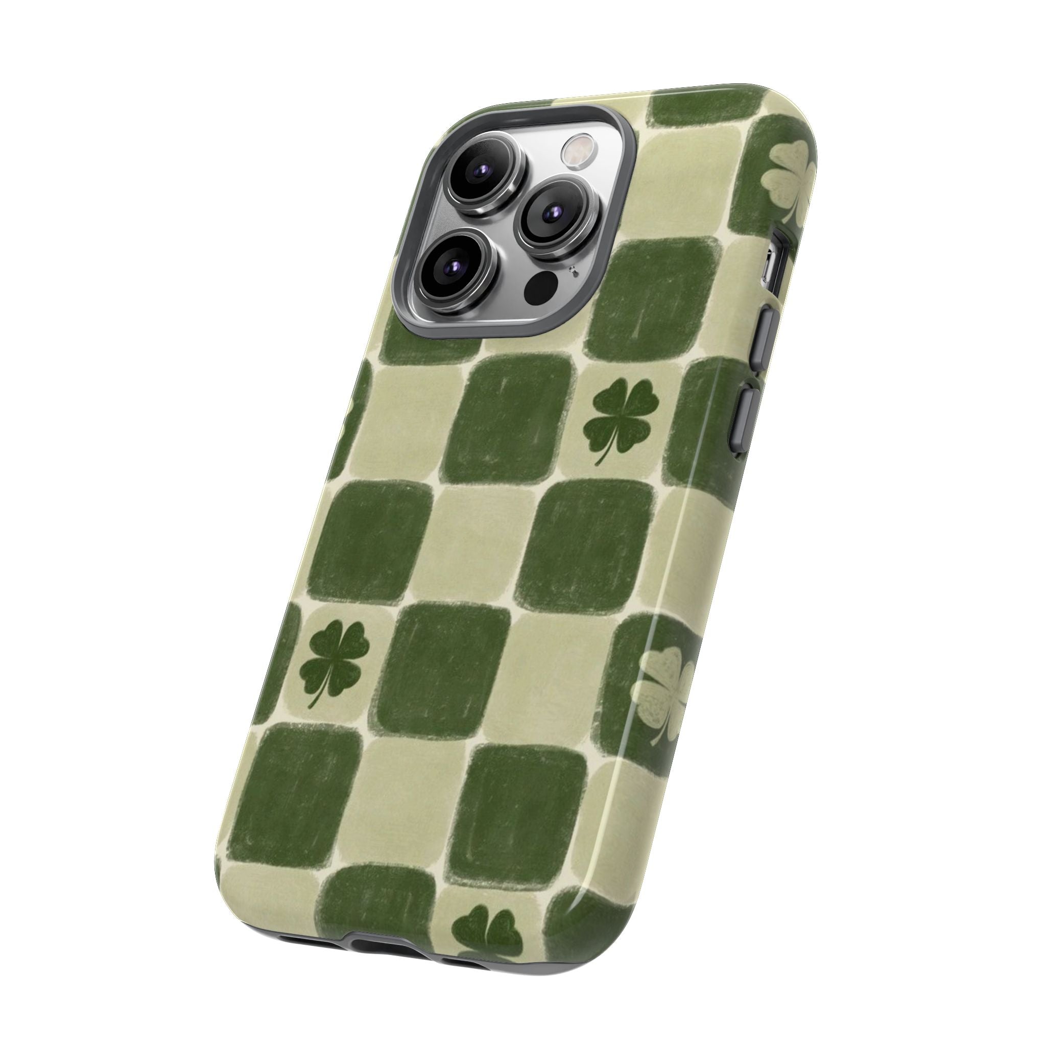 Clover Checker Tough Phone Case