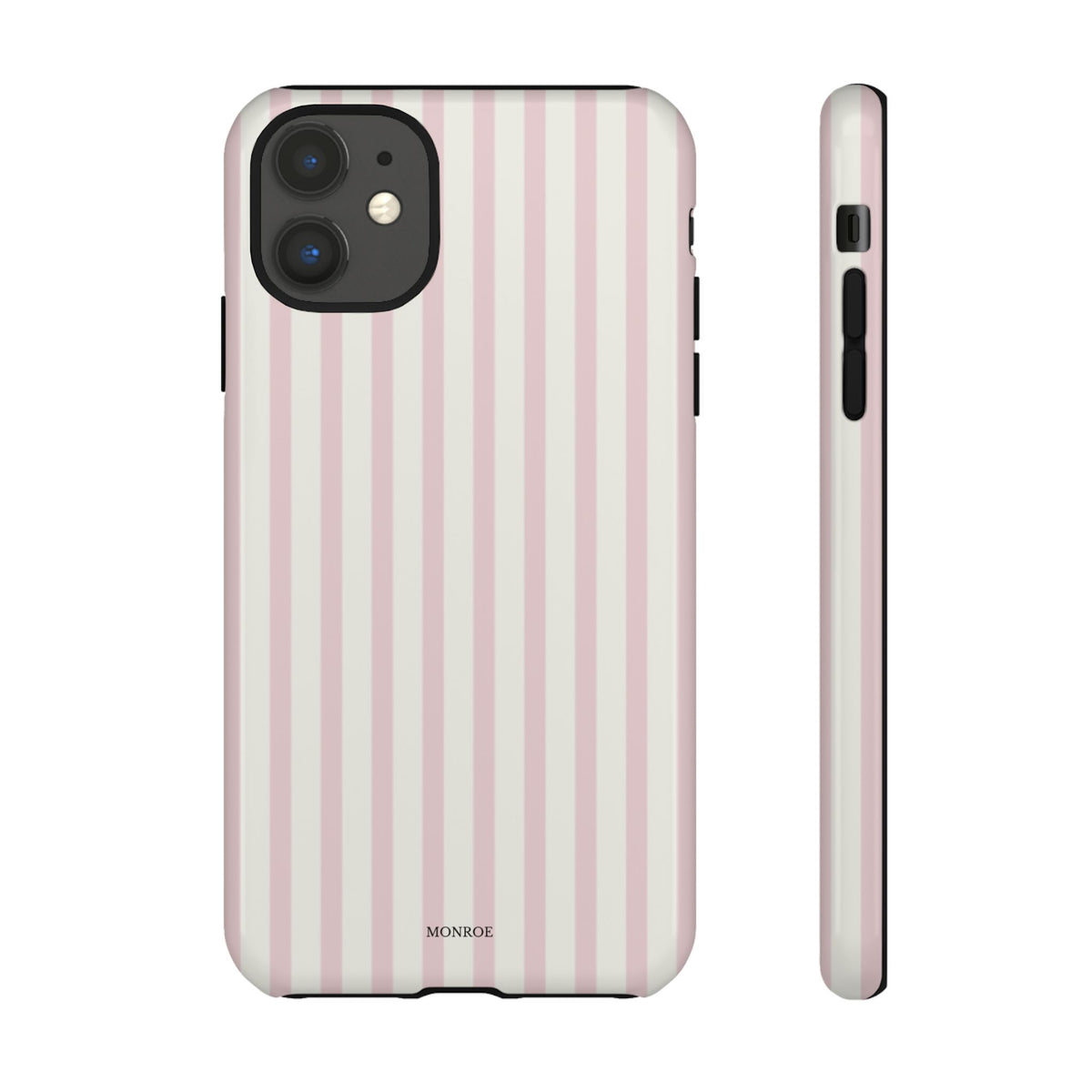 Light Pink Stripe Tough Phone Case