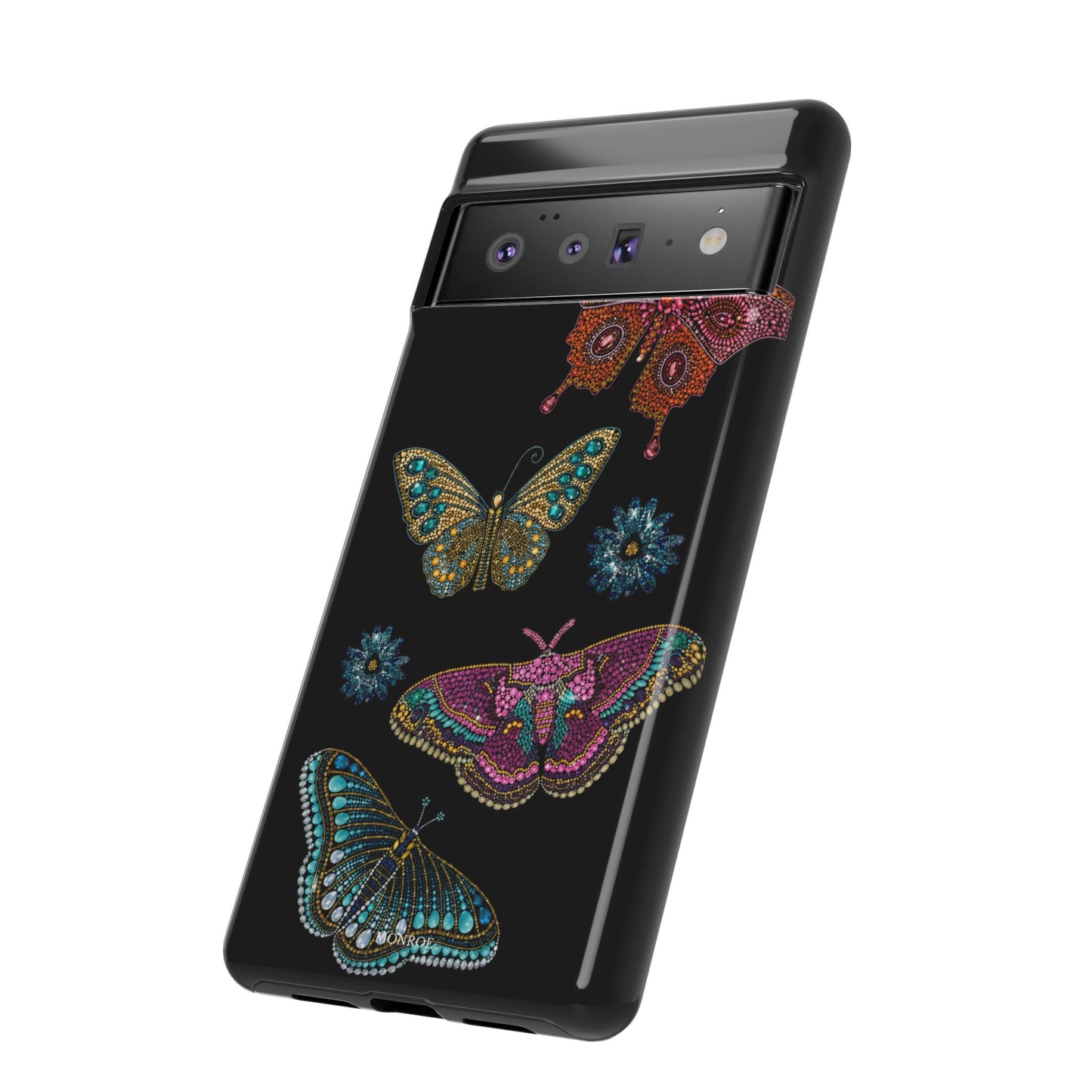 Butterfly Beaded Tough Case