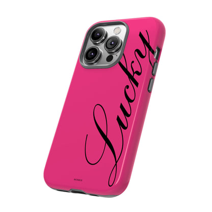 Hot Pink 'Lucky' Tough Case