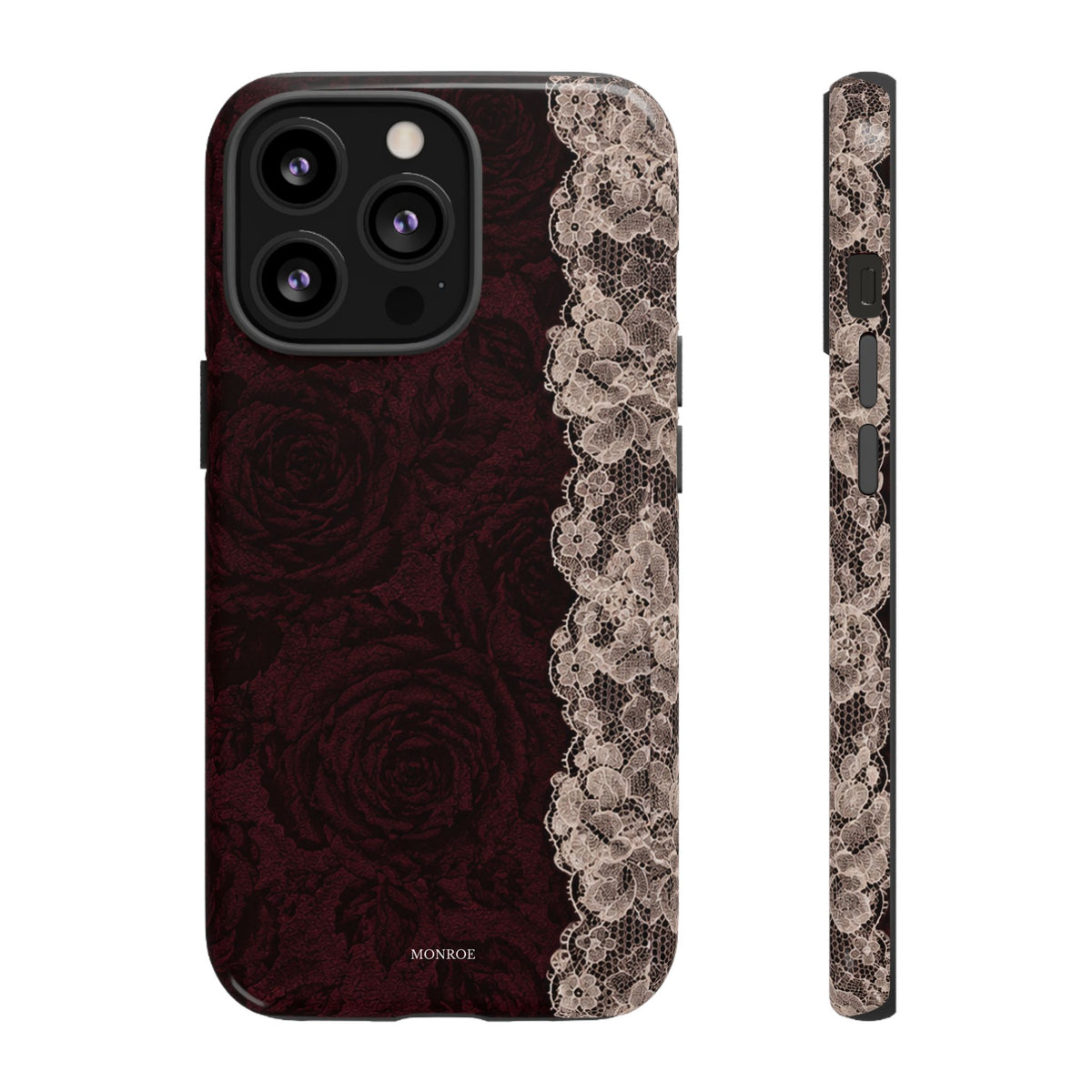 Burgundy Rose Tough Case