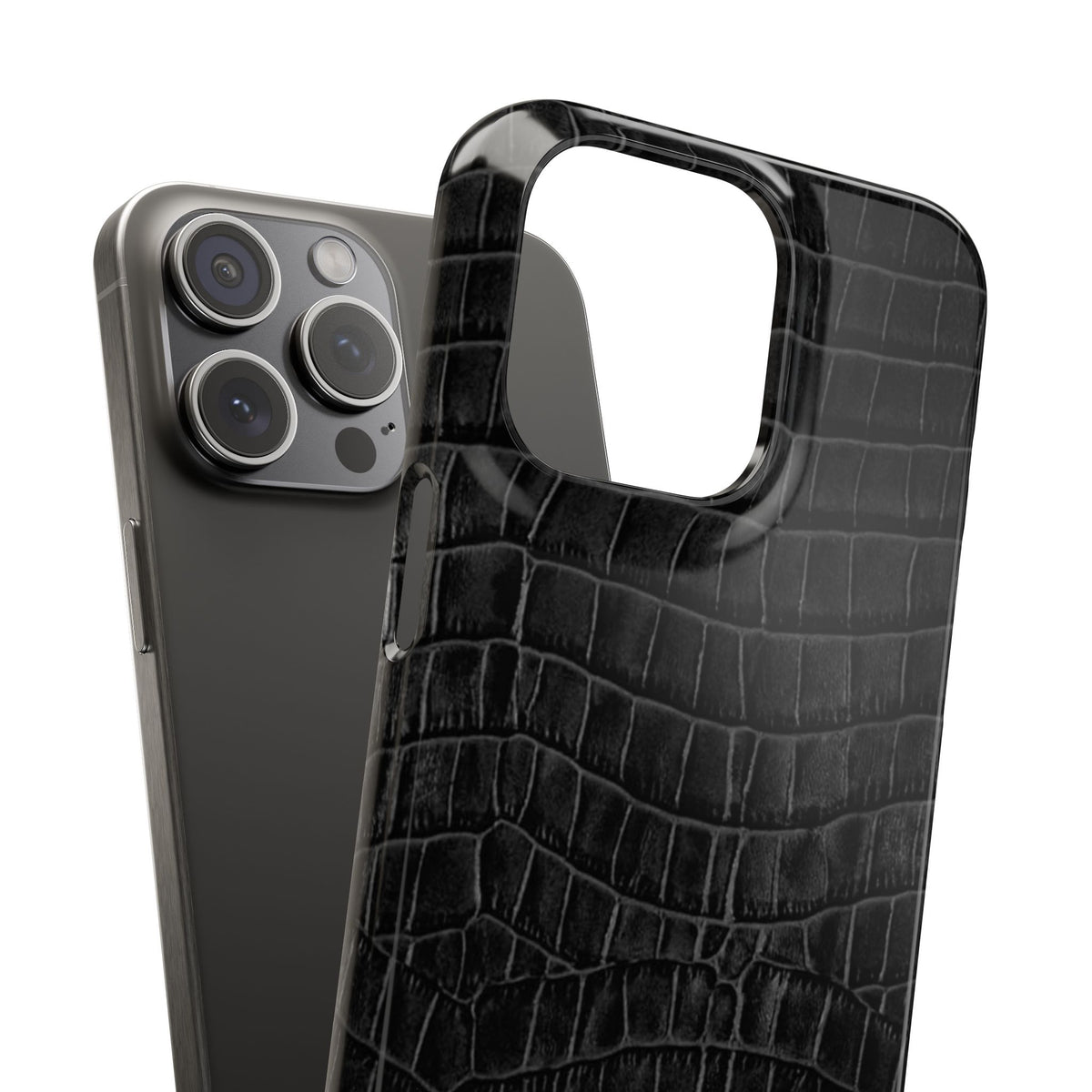 Black Croc Case
