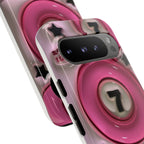 Pink 8 Ball Phone Case