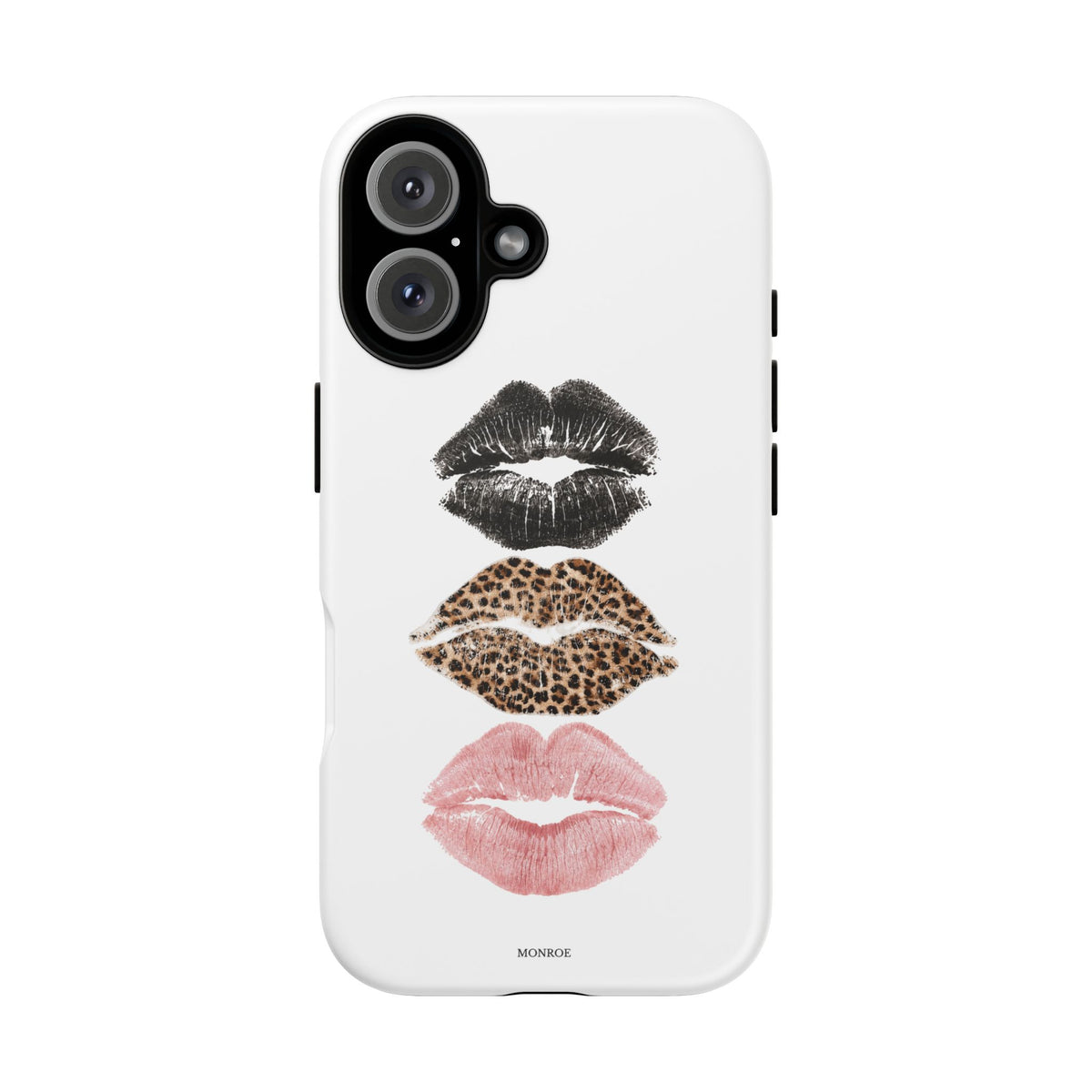 Leopard Glam Lip Tough Case